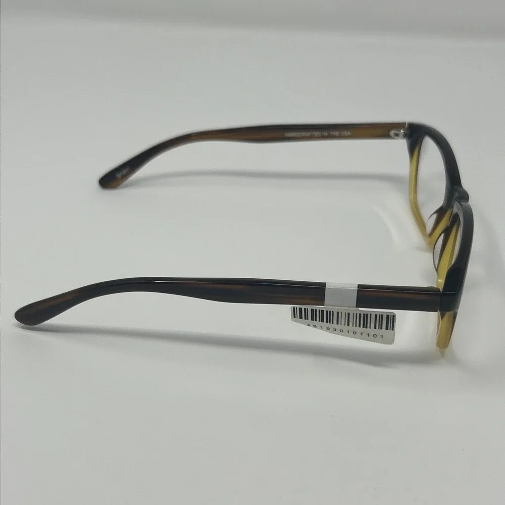 NWT Norman Childs SPIRIT Eyeglasses 51-20-140 TOF Unisex Adults Brown Frames